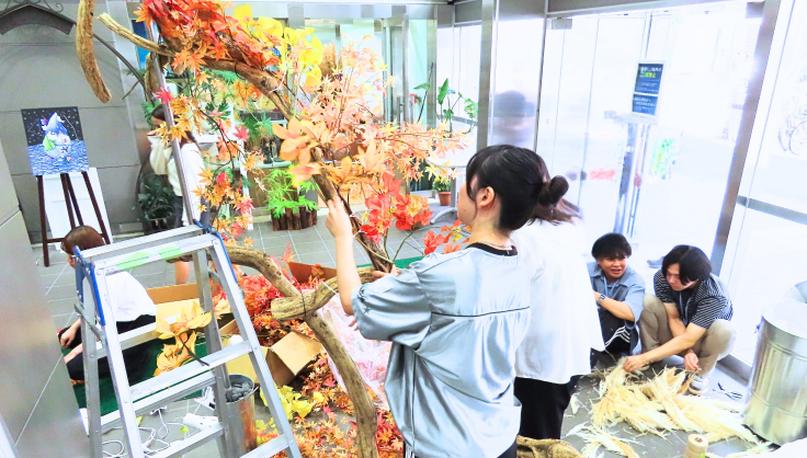 フラワーイベント装飾