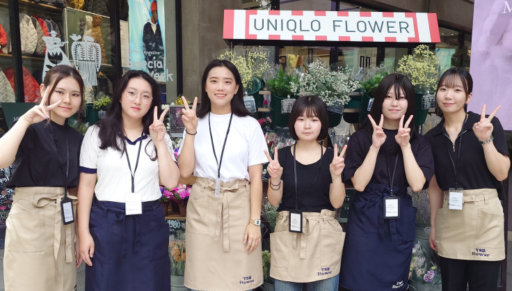 実店舗での接客実習