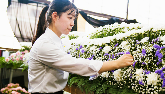 葬儀装花スタッフ