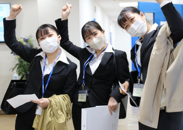 全員が早期就職内定