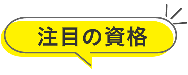 注目の資格