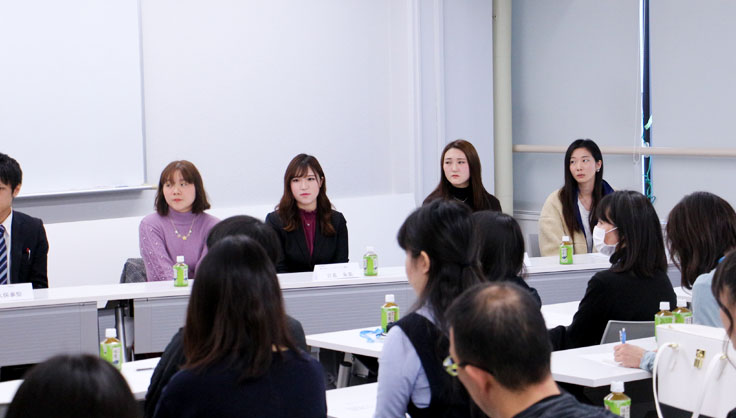 保護者参加の就職セミナー