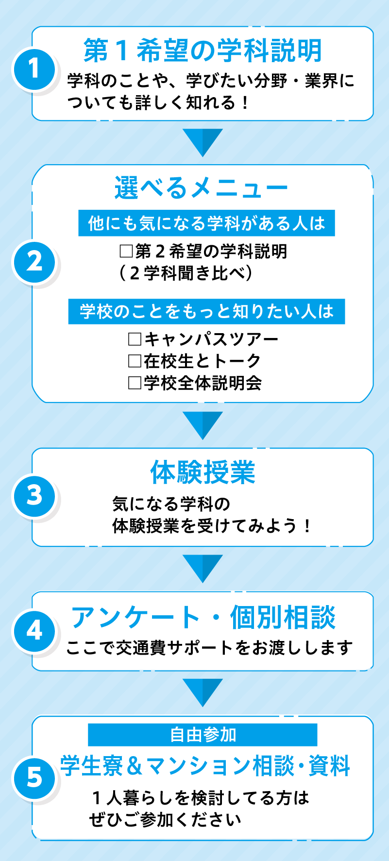 1日のスケジュール