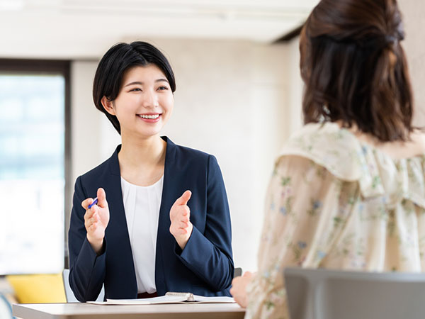 一人ひとりに合わせたカウンセリングと個別指導