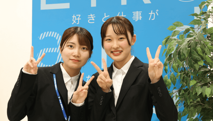 余裕を持って就職活動に臨むことができる