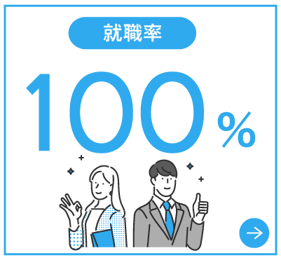 就職率100％